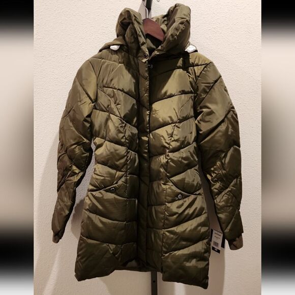 Steve Madden Jackets & Blazers - NWT Steve Madden Coat Olive Size S/P